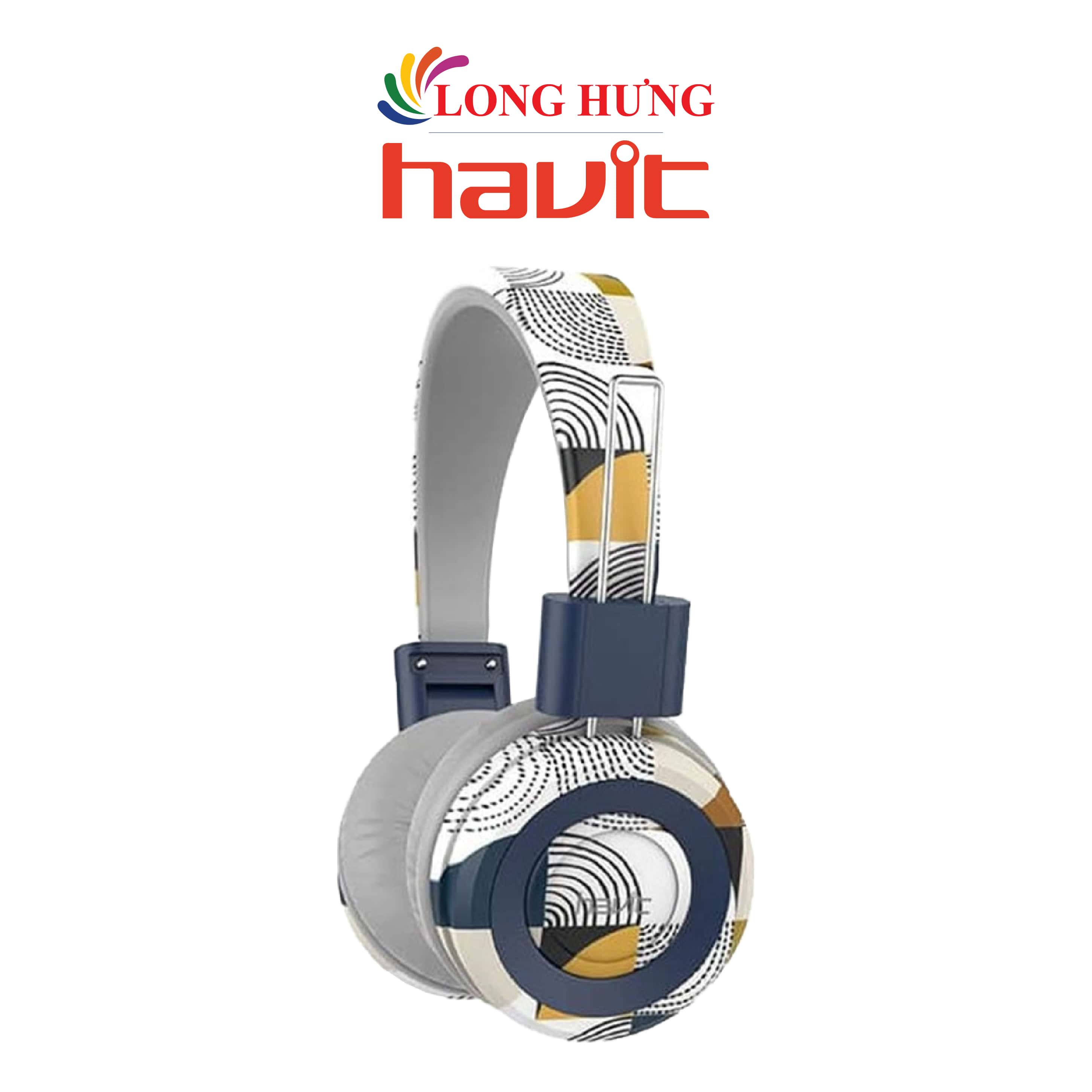 Tai nghe chụp tai có dây Havit H2238D - Hàng chính hãng