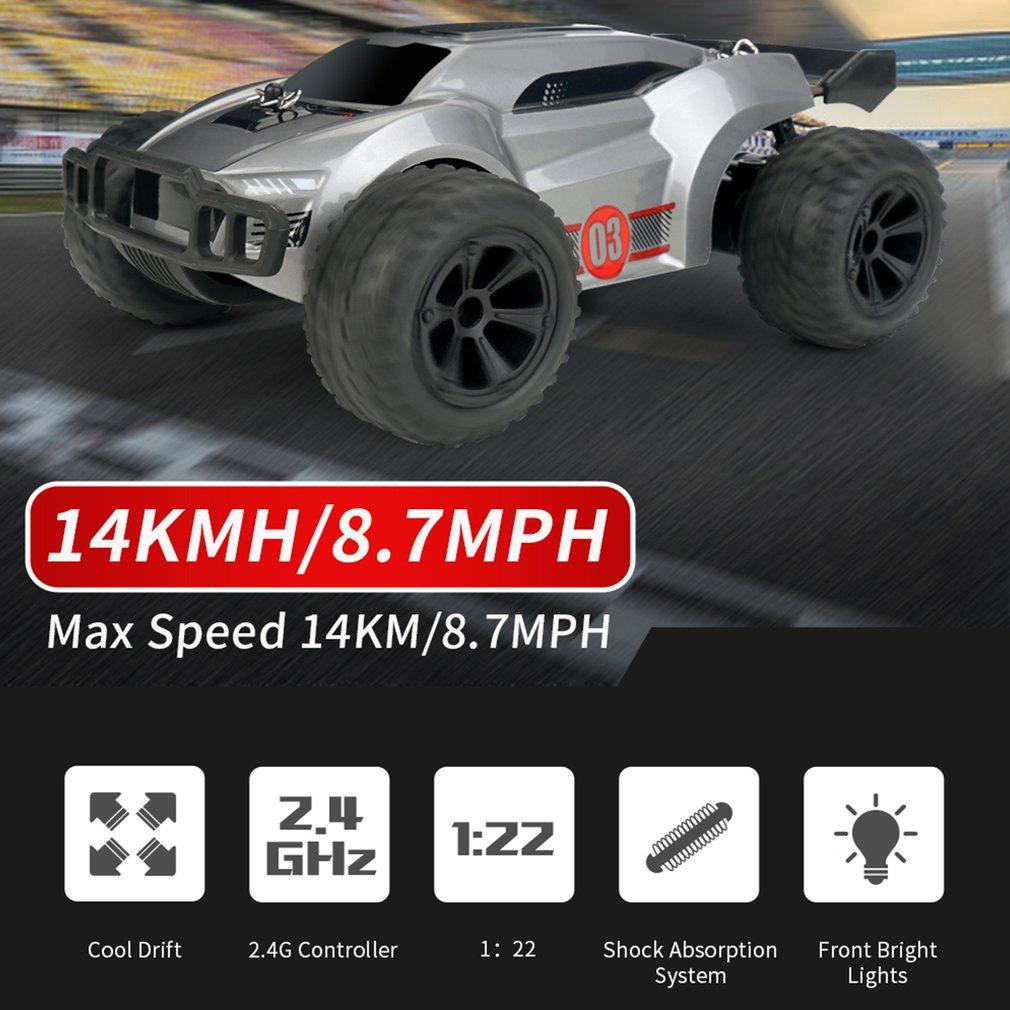 Xe điều khiển địa hình tốc độ cao 2.4G RC Car 2WD Drift Car Màu Vàng