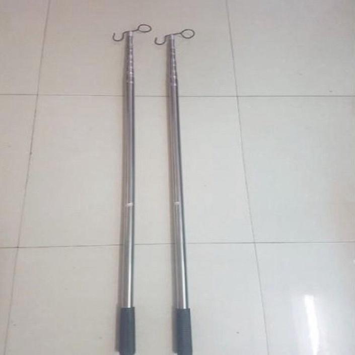 Sào inox bẫy chim, treo lồng tặng kèm móc sào Phụ kiện lồng chim Halosung PK45 - sale to