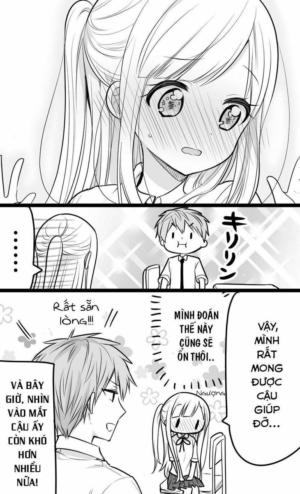 mình không nhìn vào mắt cậu được! chapter 1 5