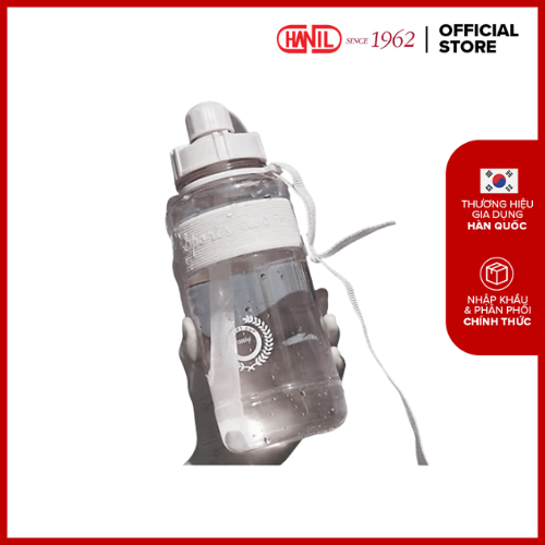 Bình đựng nước thể thao 1000ml, trắng Livingon CH-WTB-1000-WH