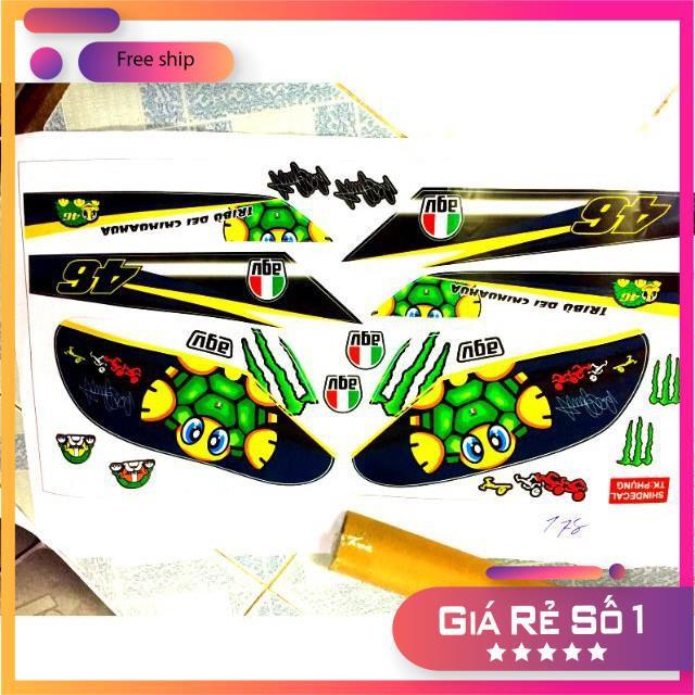 Tem rời dành chocup con rùa