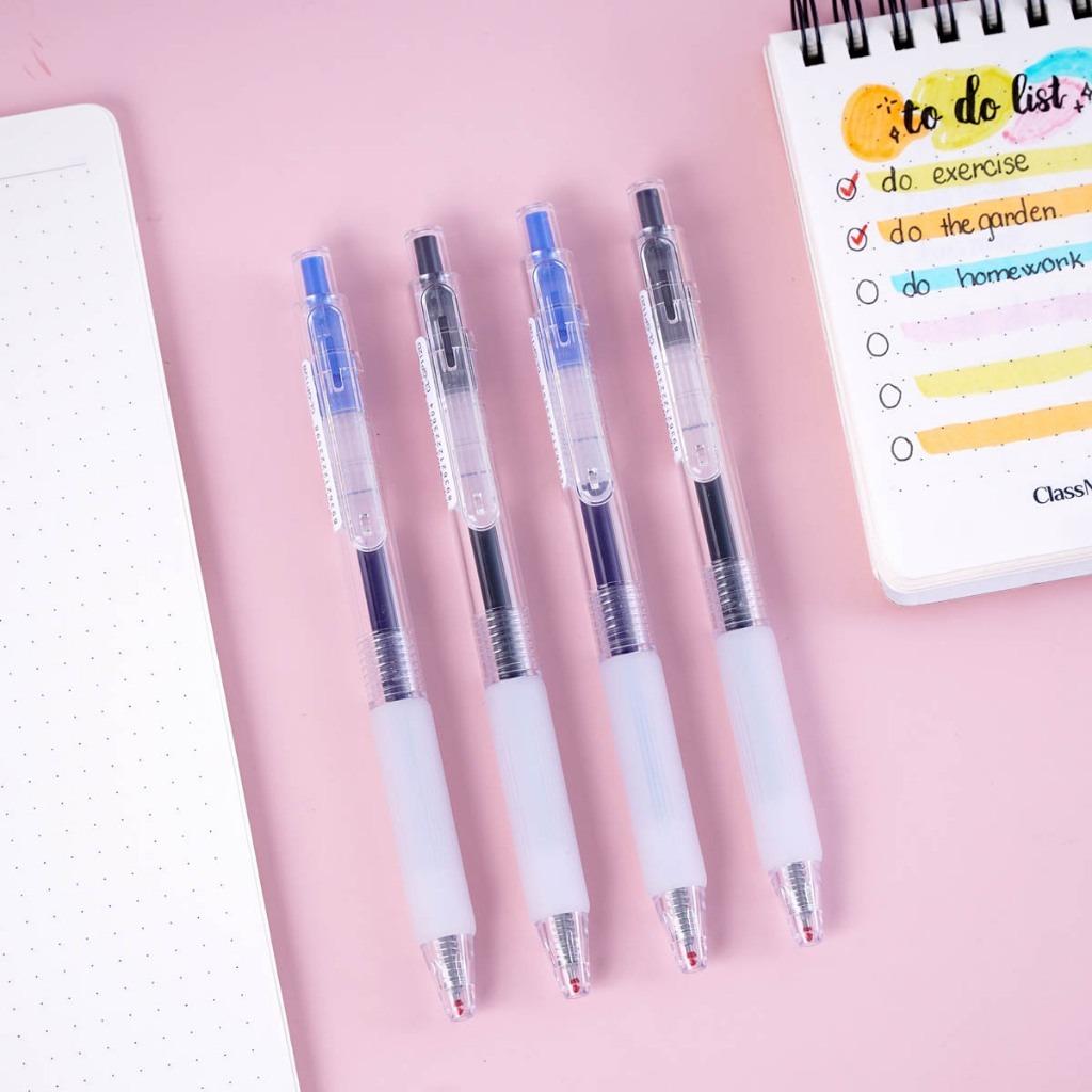 Bút Gel Bấm NoteTime 0.5 mm - ClassMate CL-GP112B - Mực Xanh