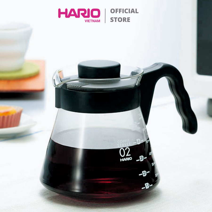 Bình Cà Phê Hario V60 700ml  (V60-VCS-02B)