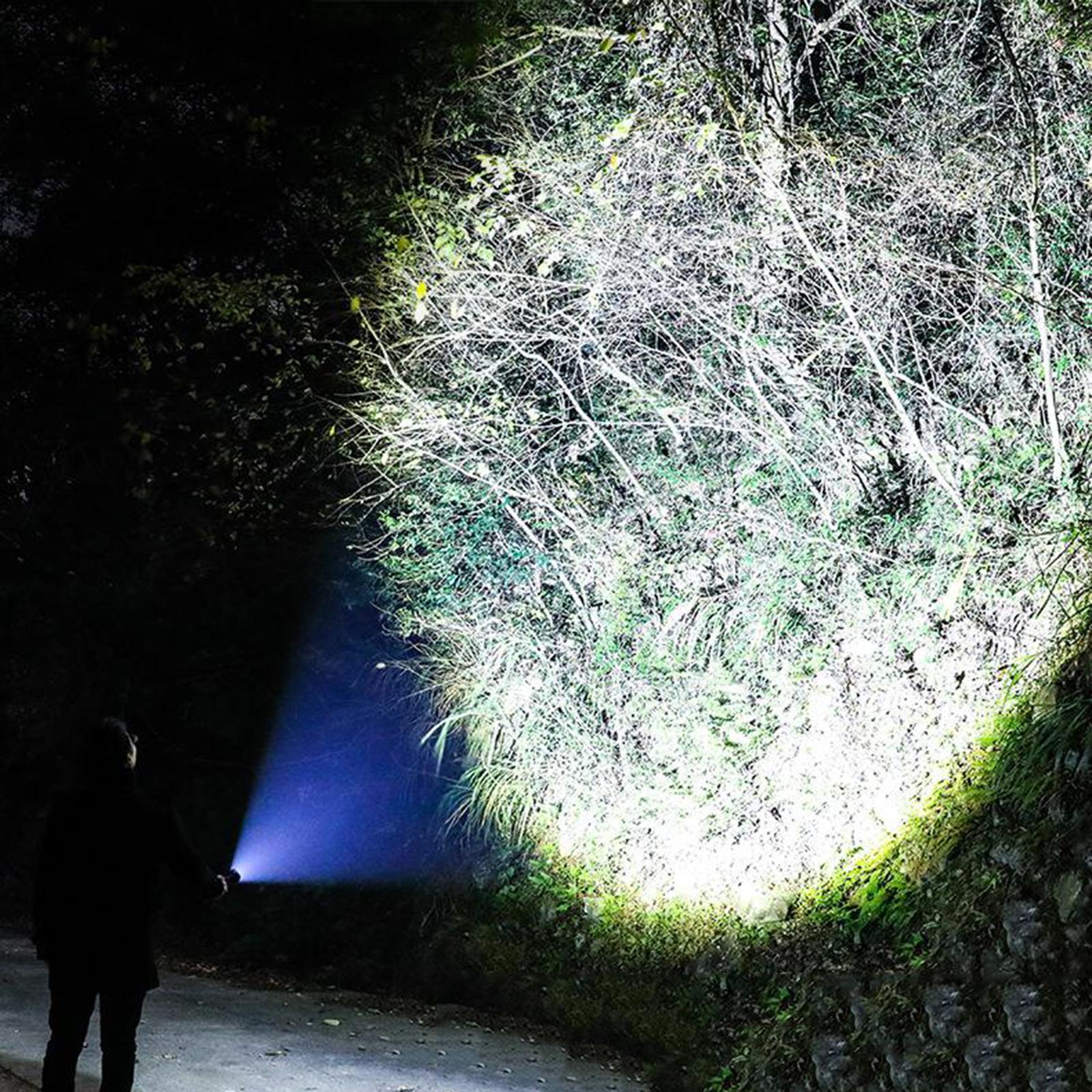 P50 Rechargeable LED Flashlight Torch Lamp