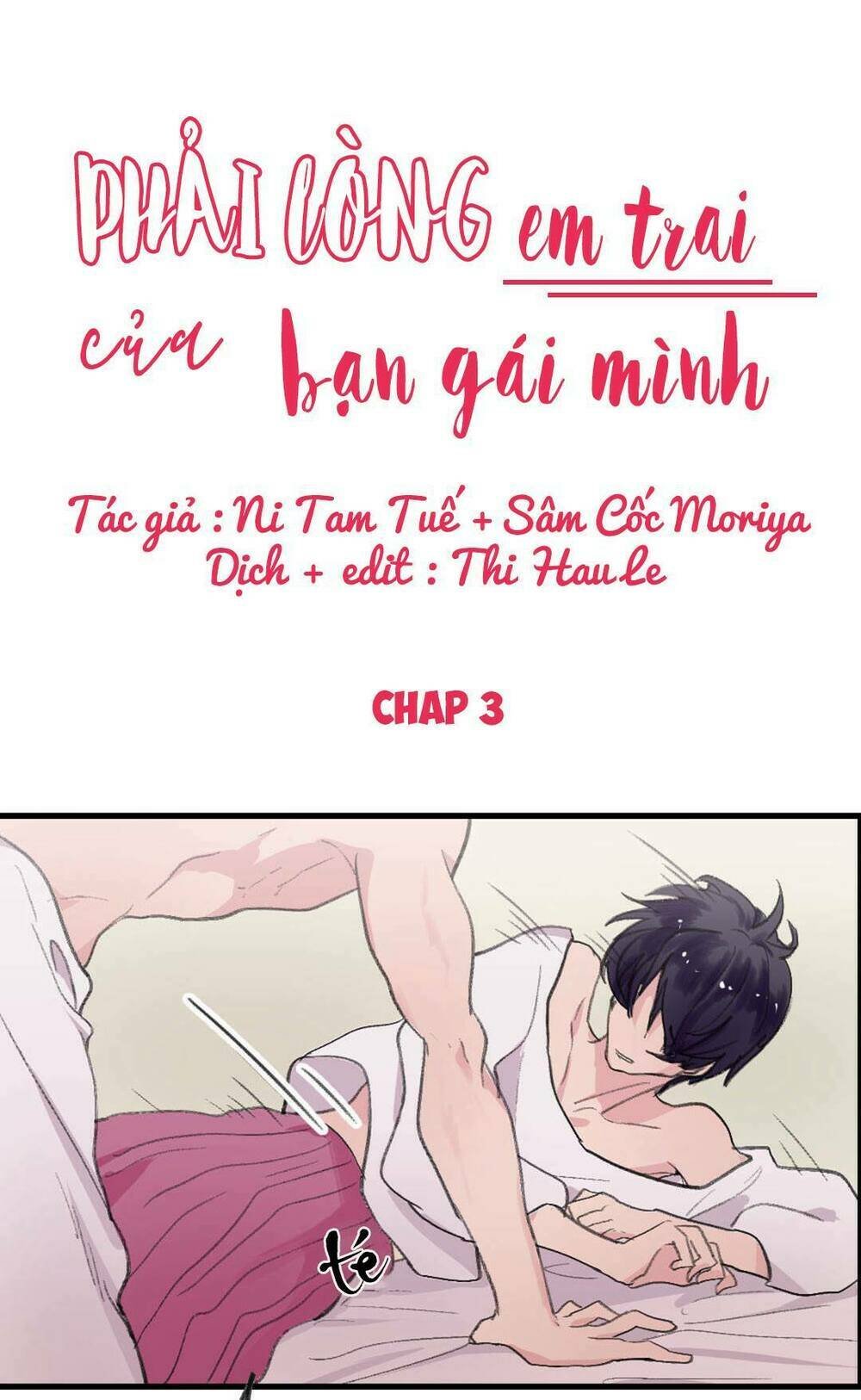 phải lòng em trai của bạn gái mình chapter 3 1
