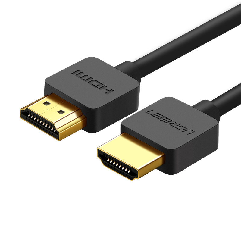 Dây HDMI 1.4 siêu mỏng thuần đồng 19+1 dài 1.5M UGREEN HD121 11198 - Hàng Chính Hãng