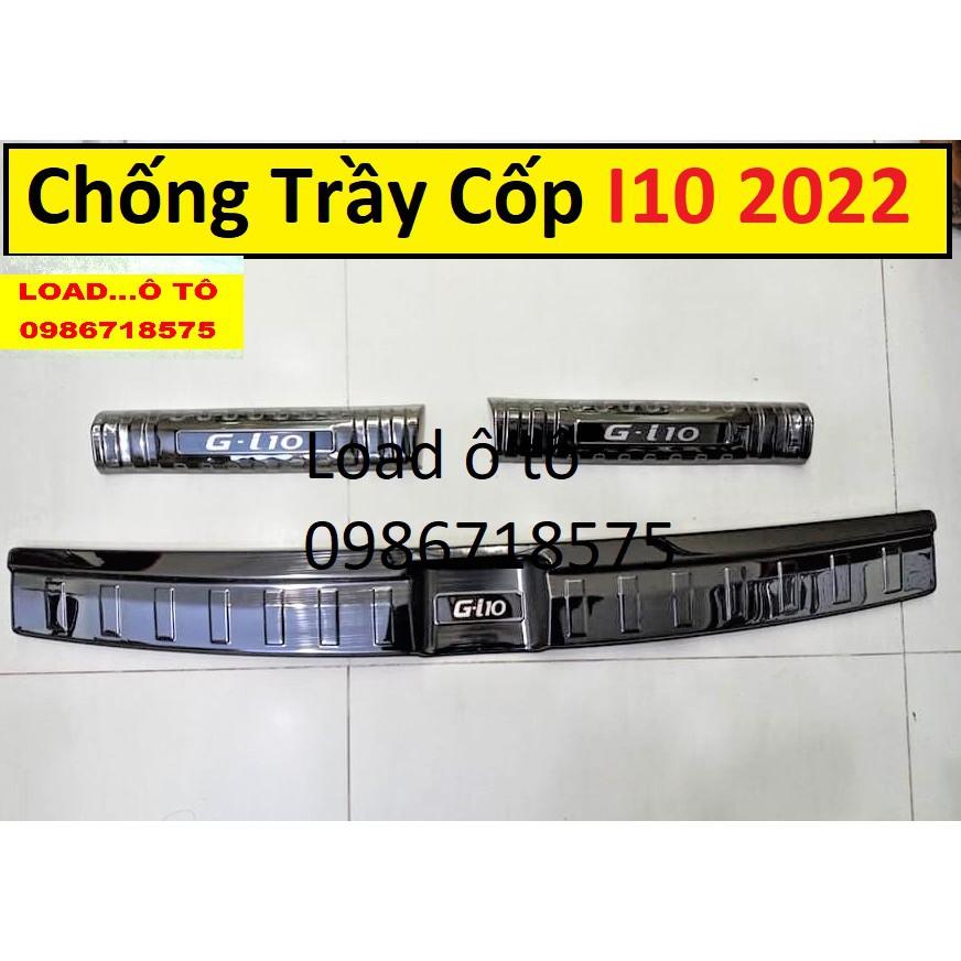Bộ Chống Trầy Cốp Carbon Xe Huyndai I10 2023-2021 Mẫu Titan, Carbon Cao Cấp Nhất Thị Trường
