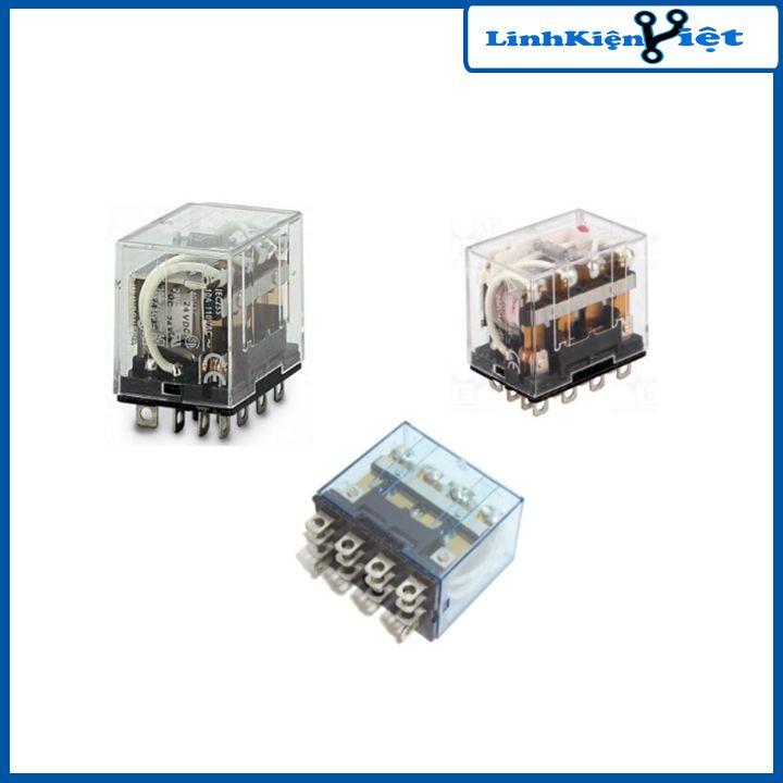 Rơ le, relay trung gian OMRON LY4N 14 chân 10A điện áp 12V/24V/220V dùng đóng cắt mạch điện điều khiển