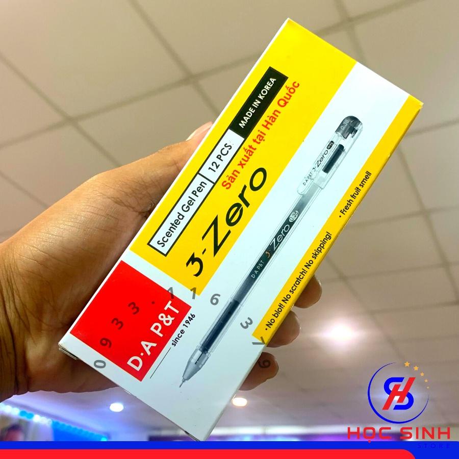 Hộp 12 Cây Viết Gel  0.38mm 3 Zero Đông A Hàn Quốc