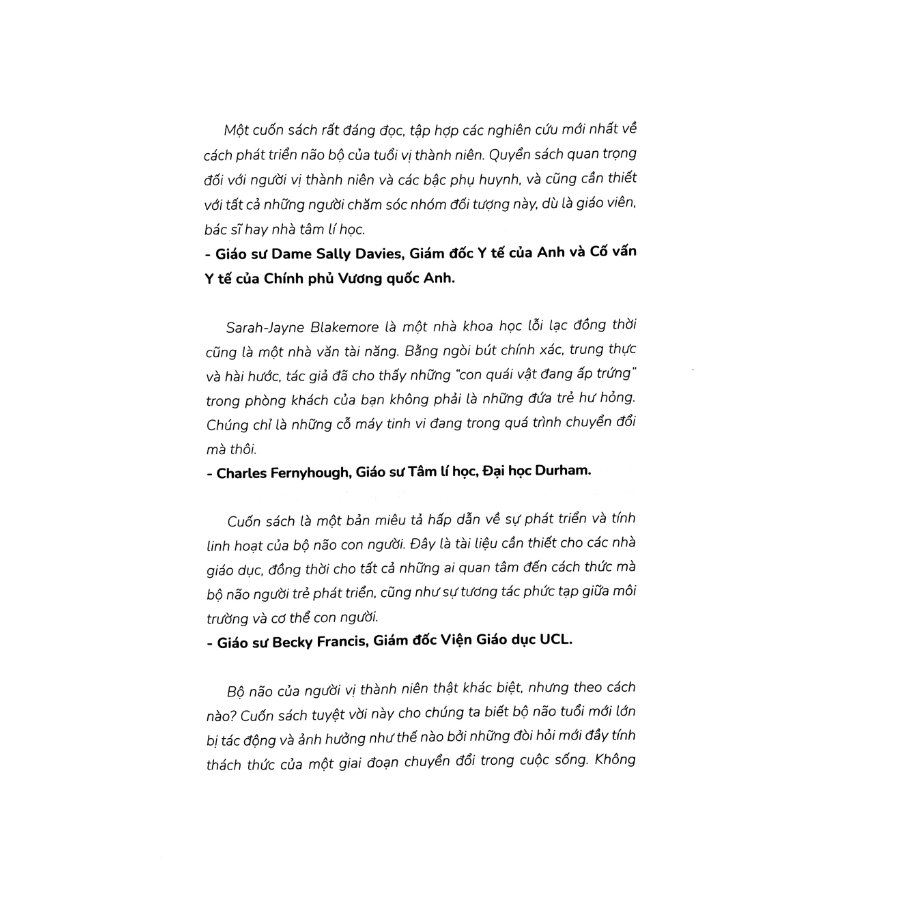 Sáng Tạo Bản Thể - Giải Mã Bộ Não Tuổi Teen