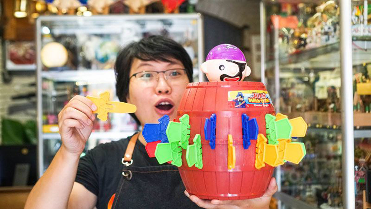 ĐỒ CHƠI NHÓM BOARD GAME VUI NHỘN TRUY LÙNG CƯỚP BIỂN SIÊU TO KHỔNG LỒ 30 CM