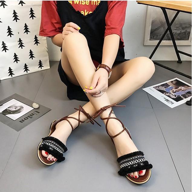 Dép Sandal Thổ Cẩm Chiến Binh