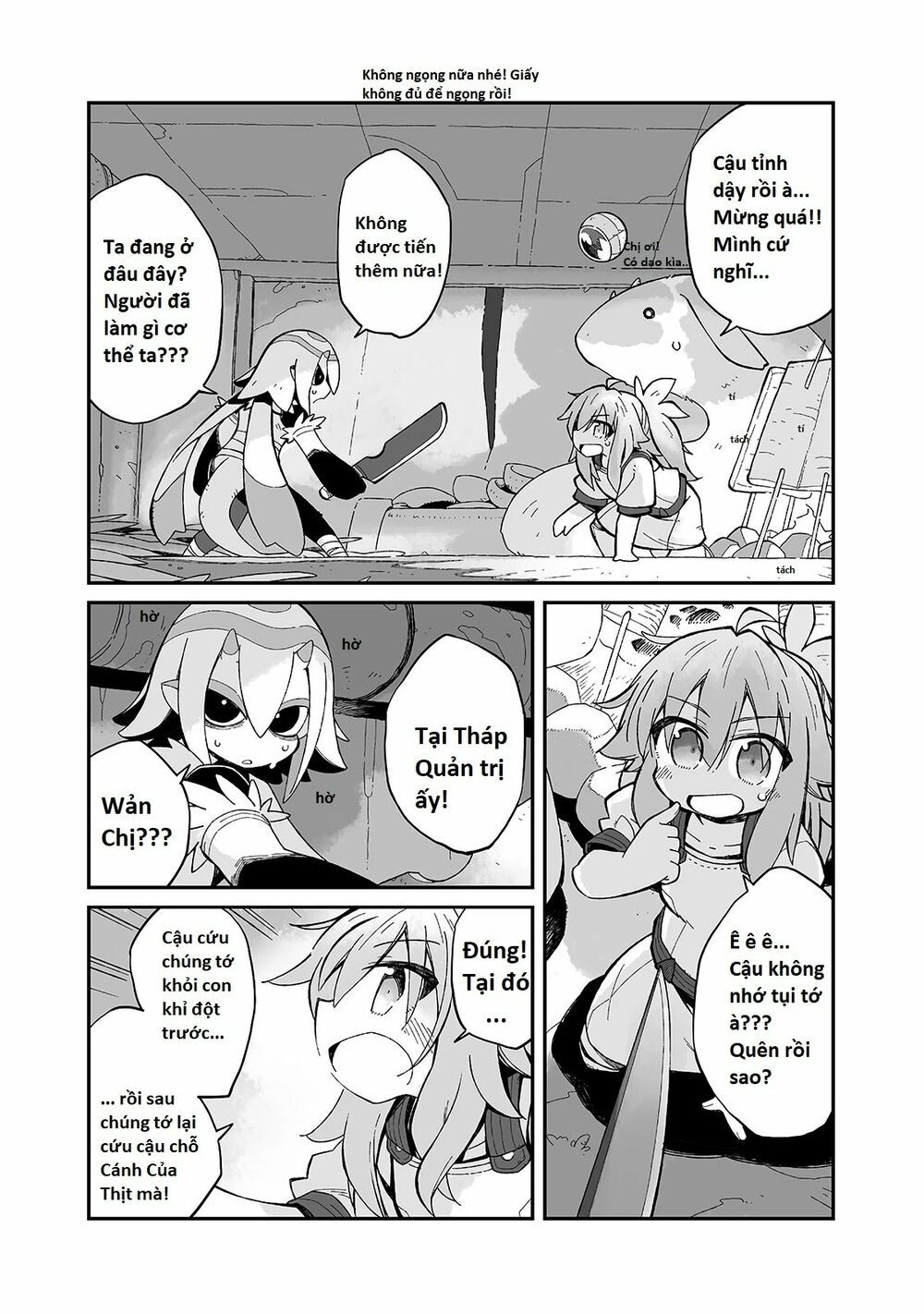 ngay cả khi hậu tận thế, thật hạnh phúc vẫn còn được sống... chapter 8 4