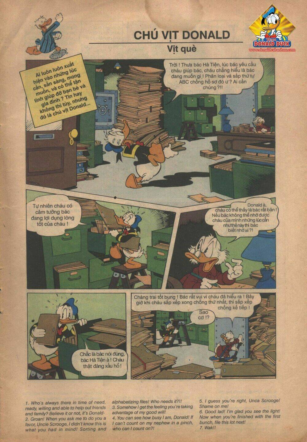 donald và bạn hữu chapter 1 3