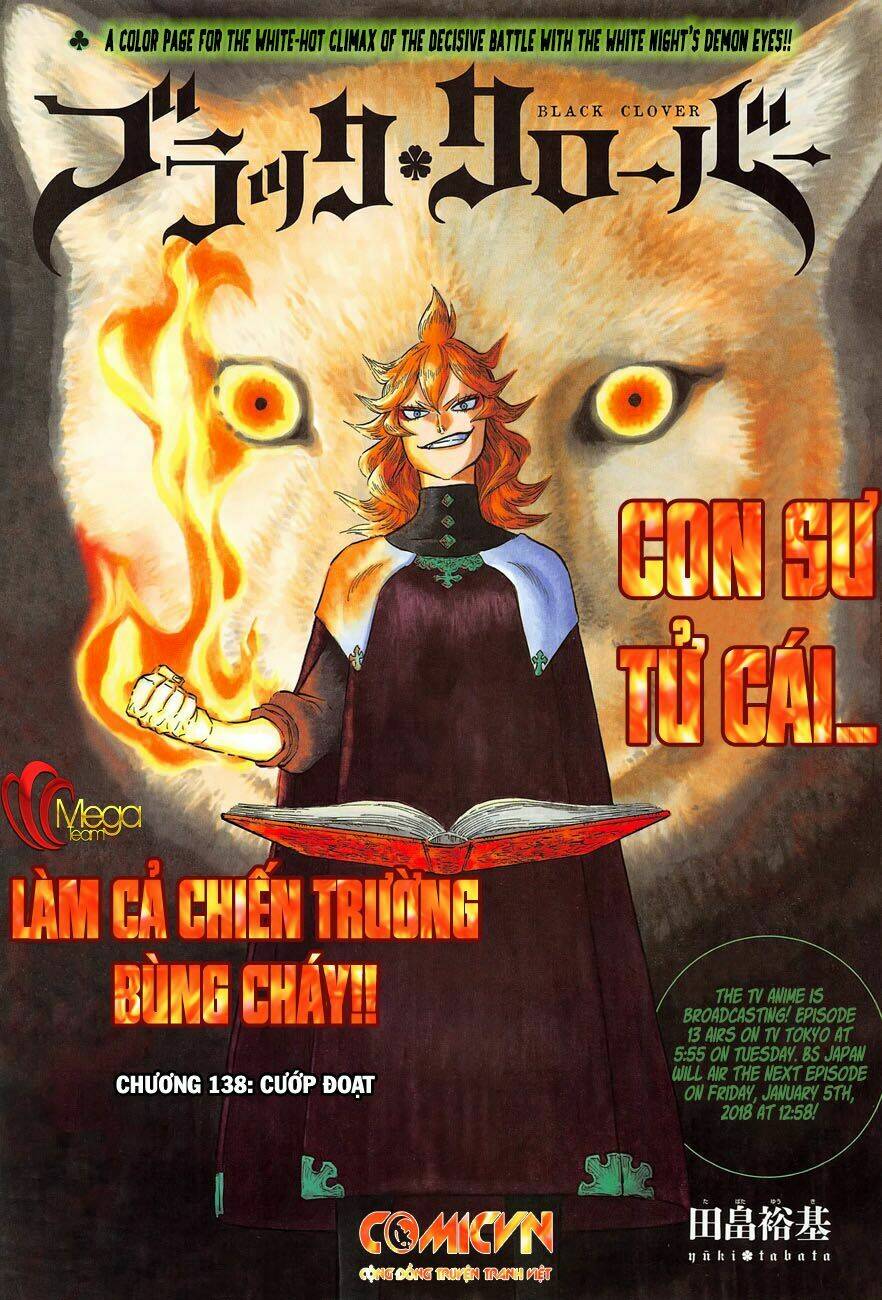 black clover - pháp sư không phép thuật chapter 138 1
