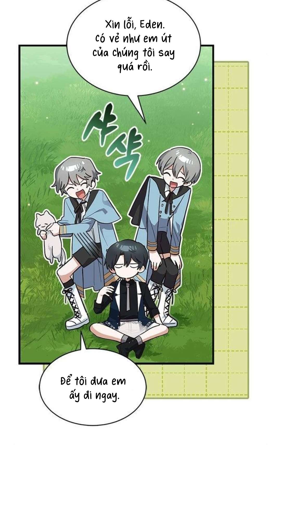 mèo con được gia tộc sói nhận nuôi? chapter 24 61