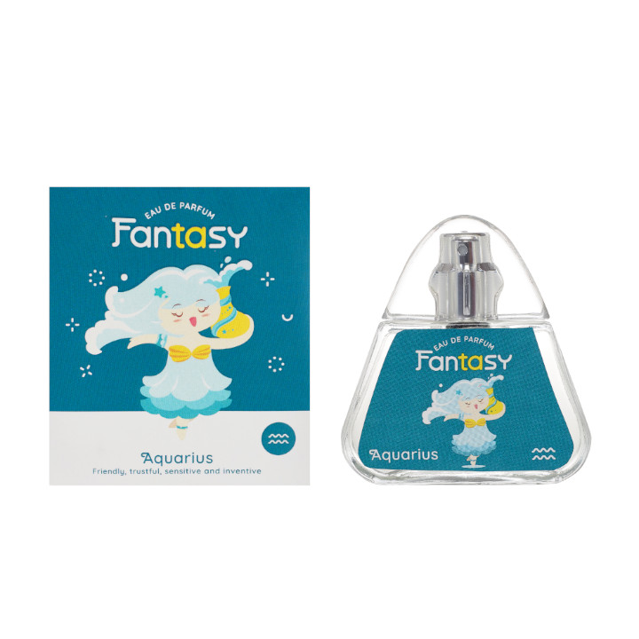 Nước hoa Fantasy 12 cung hoàng đạo Bảo Bình - Aquarius 20 ml chính hãng