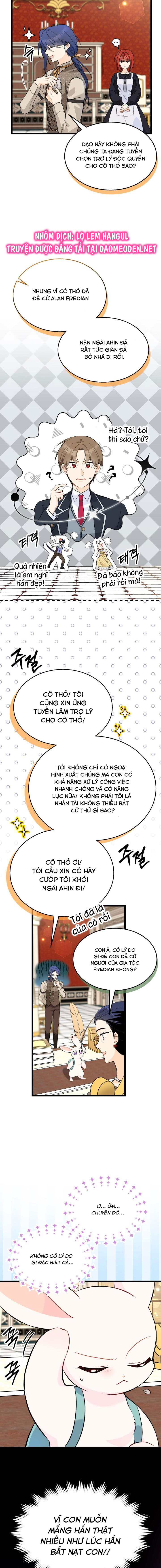 mối liên kết giữa báo đen và bé thỏ chapter 150 9