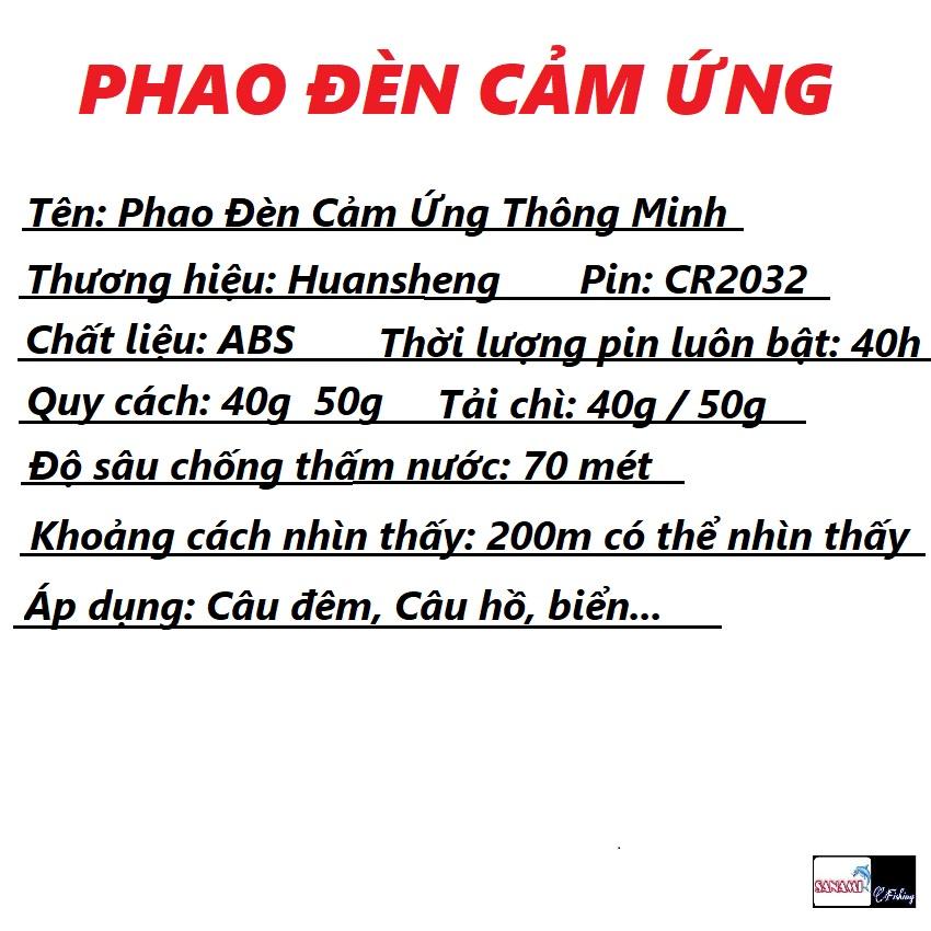 Phao Đèn Cảm Ứng Thông Minh PCC07 - Sanami Fishing
