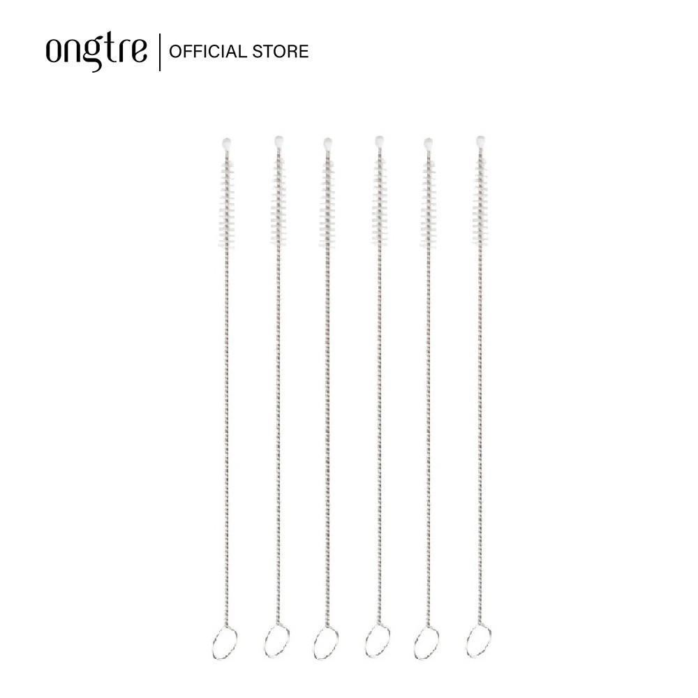 Cọ cước ONGTRE rửa ống hút Inox, Ống hút tre, Cọ rửa vòi ấm chén