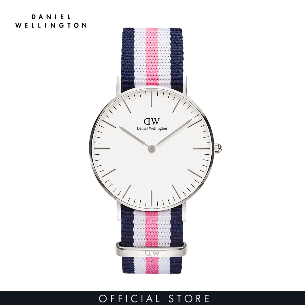 Đồng hồ Nam, Nữ Daniel Wellington dây vải nato - Classic Southampton 36mm DW00100050