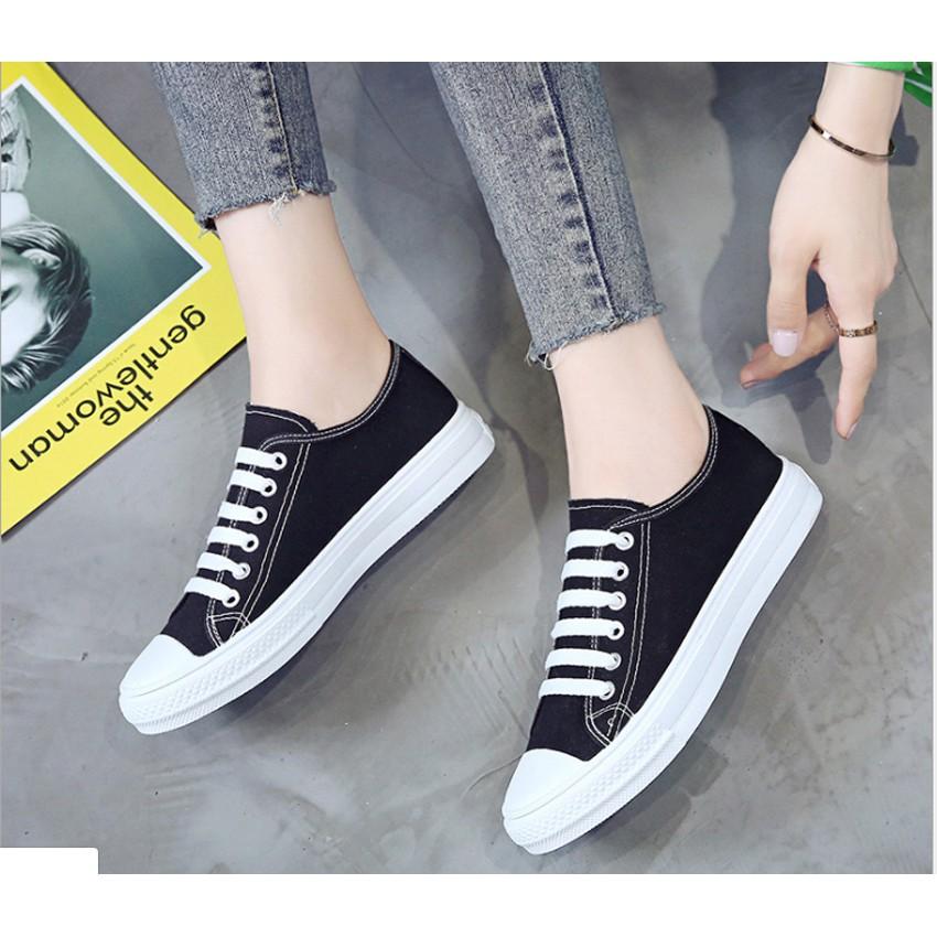 Giầy SNEAKER Vải - Giày Thể Thao Nữ HQC 17