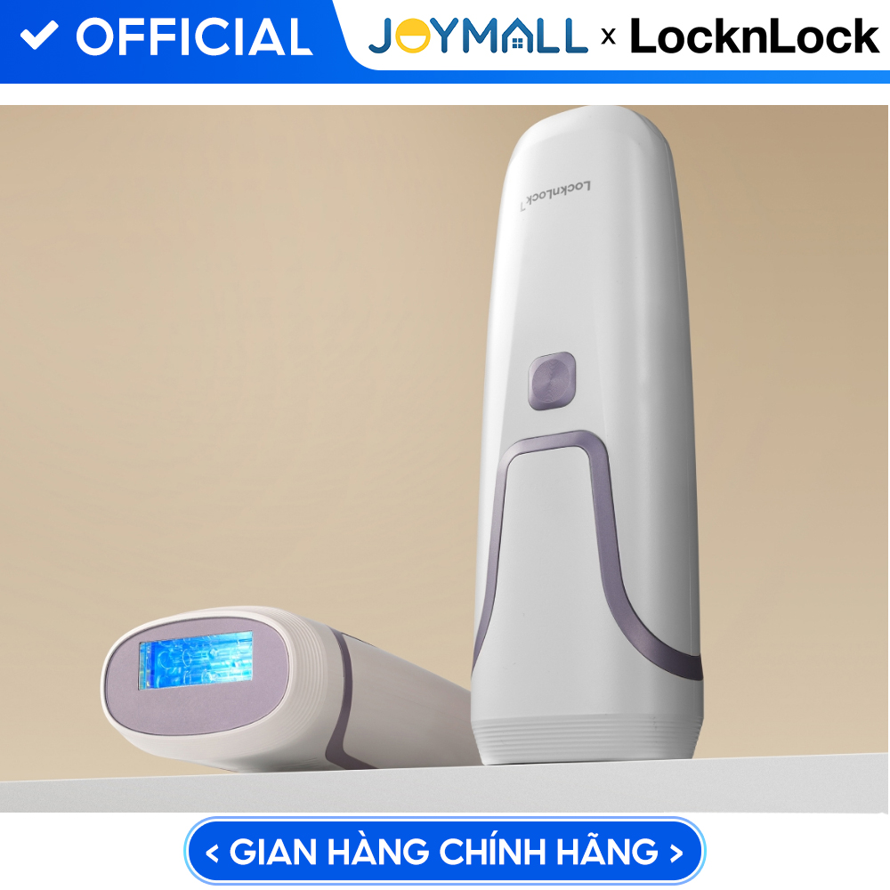 Máy triệt lông LocknLock IPL Công Nghệ Làm Lạnh Sapphire ENC312IVY 4 chế độ triệt - Hàng Chính Hãng - JoyMall