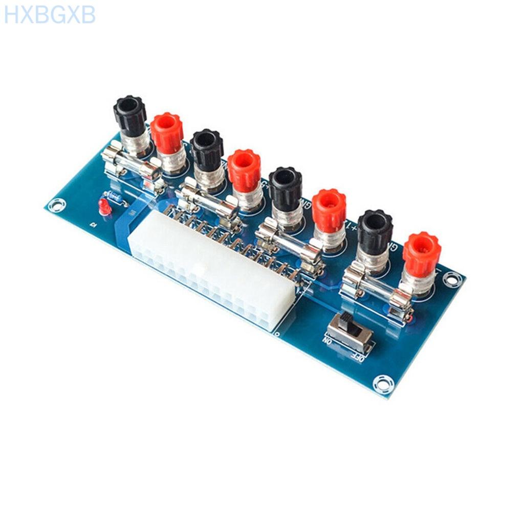 HXBG XH-M229 Desktop PC Power Board ATX Benchtop Supply Transfer Board 24 Pin Power Supply Test Module