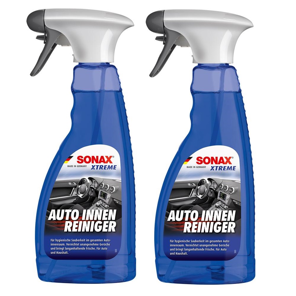 Dung Dịch Làm Sạch Khoang Nội Thất Xe Xtreme Có Khử Mùi SONAX Xtreme Interior Cleaner 221241 (500ml) – Hàng Đức Chính Hãng