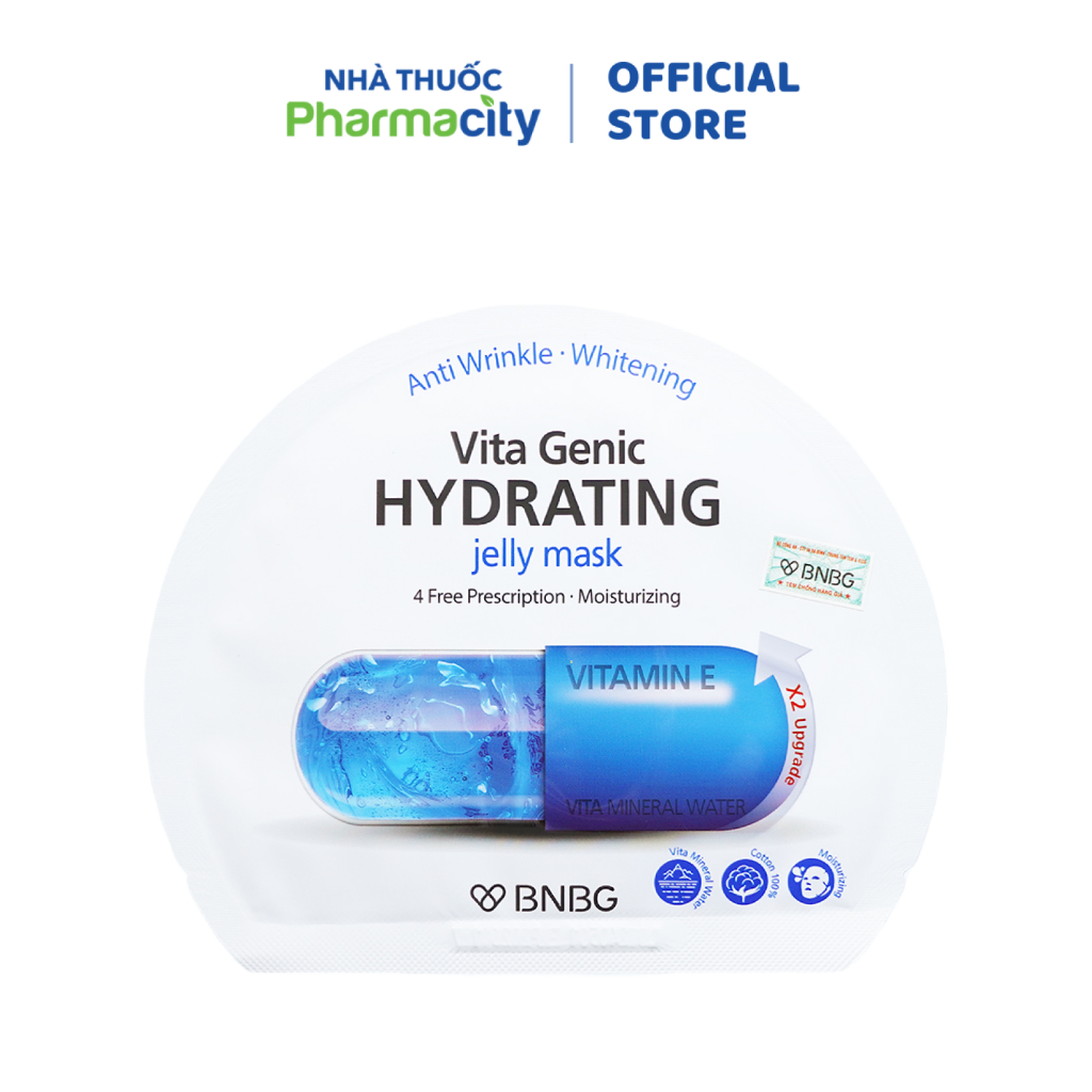 Mặt Nạ BNBG Vita Genic Dưỡng Ẩm Da Hydrating Jelly Mask (Miếng 30ml)
