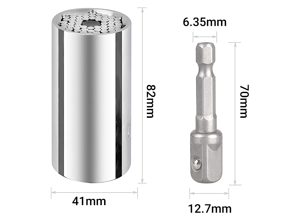 Khẩu đa hình 11-32mm chuôi lục