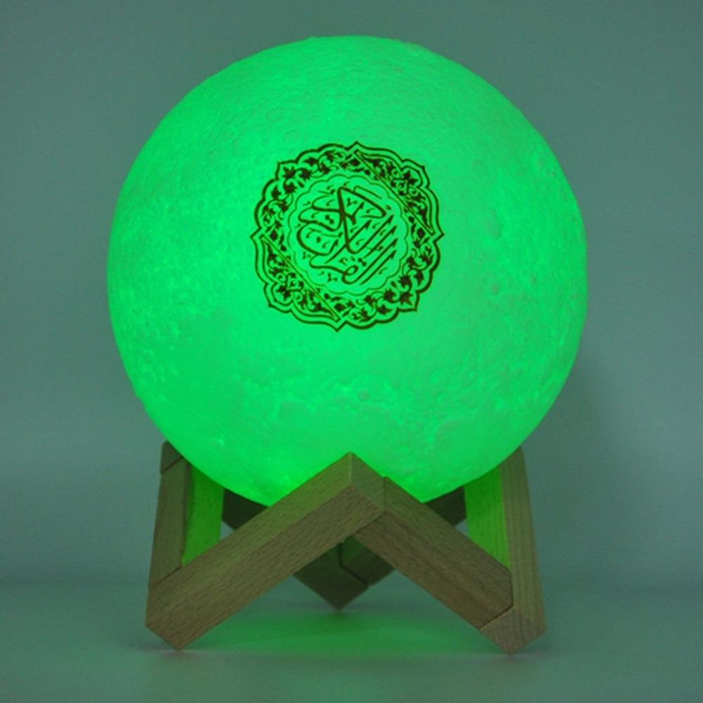 Loa Kinh Qur'an Điều khiển từ xa đầy màu sắc Ánh trăng Ánh sáng ban đêm Loa di động không dây tương thích Bluetooth Loa Kinh Qur'an Ứng dụng điều khiển Màu sắc: SQ-510