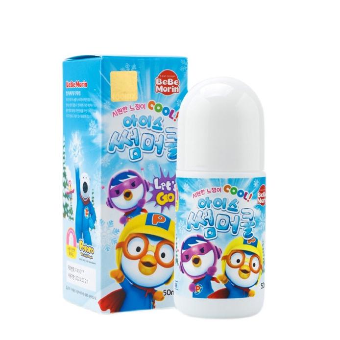 Lăn đuổi muỗi cho trẻ em Poro Kids Hàn Quốc 50ml