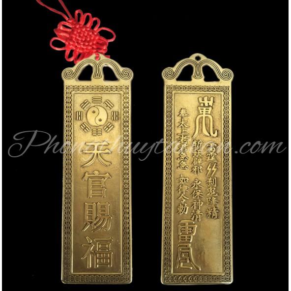 Thiên Quan Tứ Phước kim bài Đồng trấn trạch - phong thuỷ