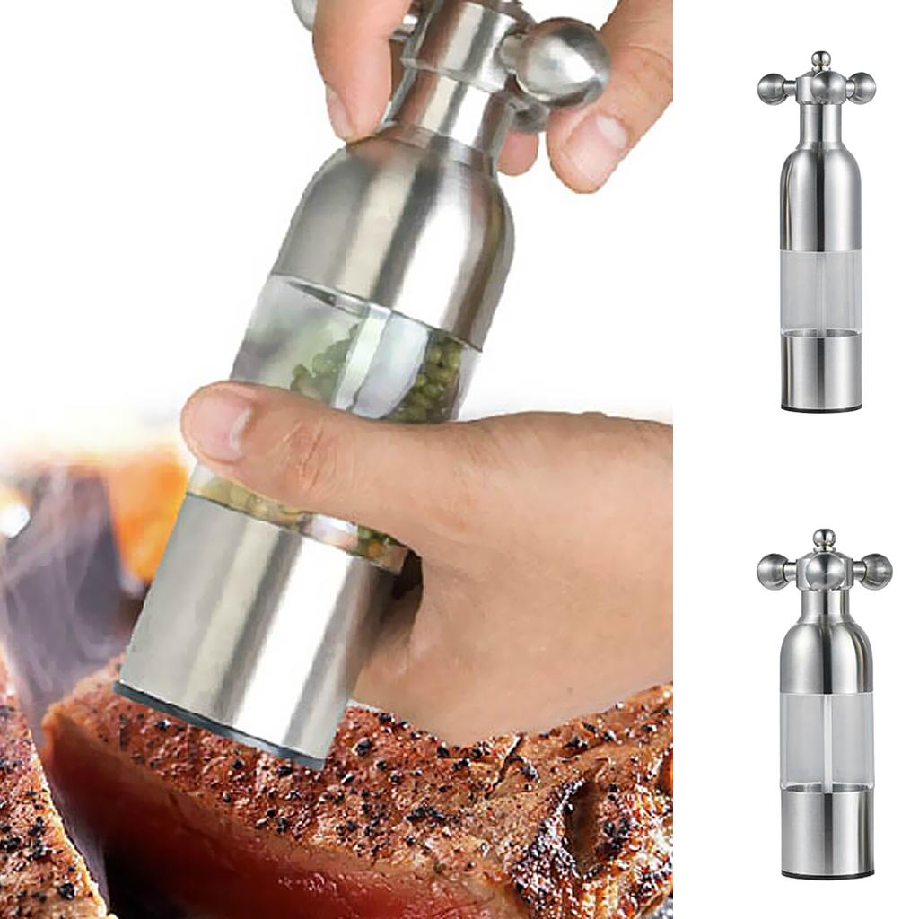 Stainless Steel Mini Manual Pepper Grinder Muller Mill Kitchen Seasoning Grinding Tool