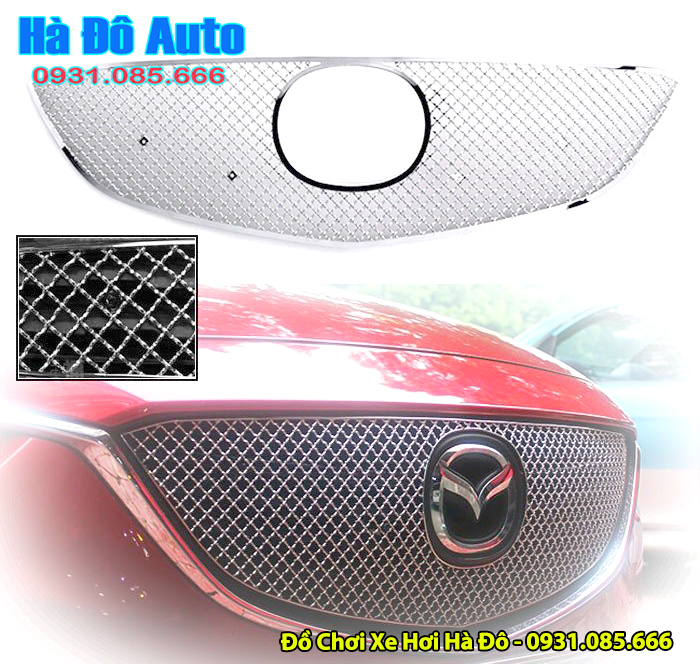 Ốp Mặt Ca Lăng Mazda 6 2014 2015 2016 Kiểu Dáng Benly