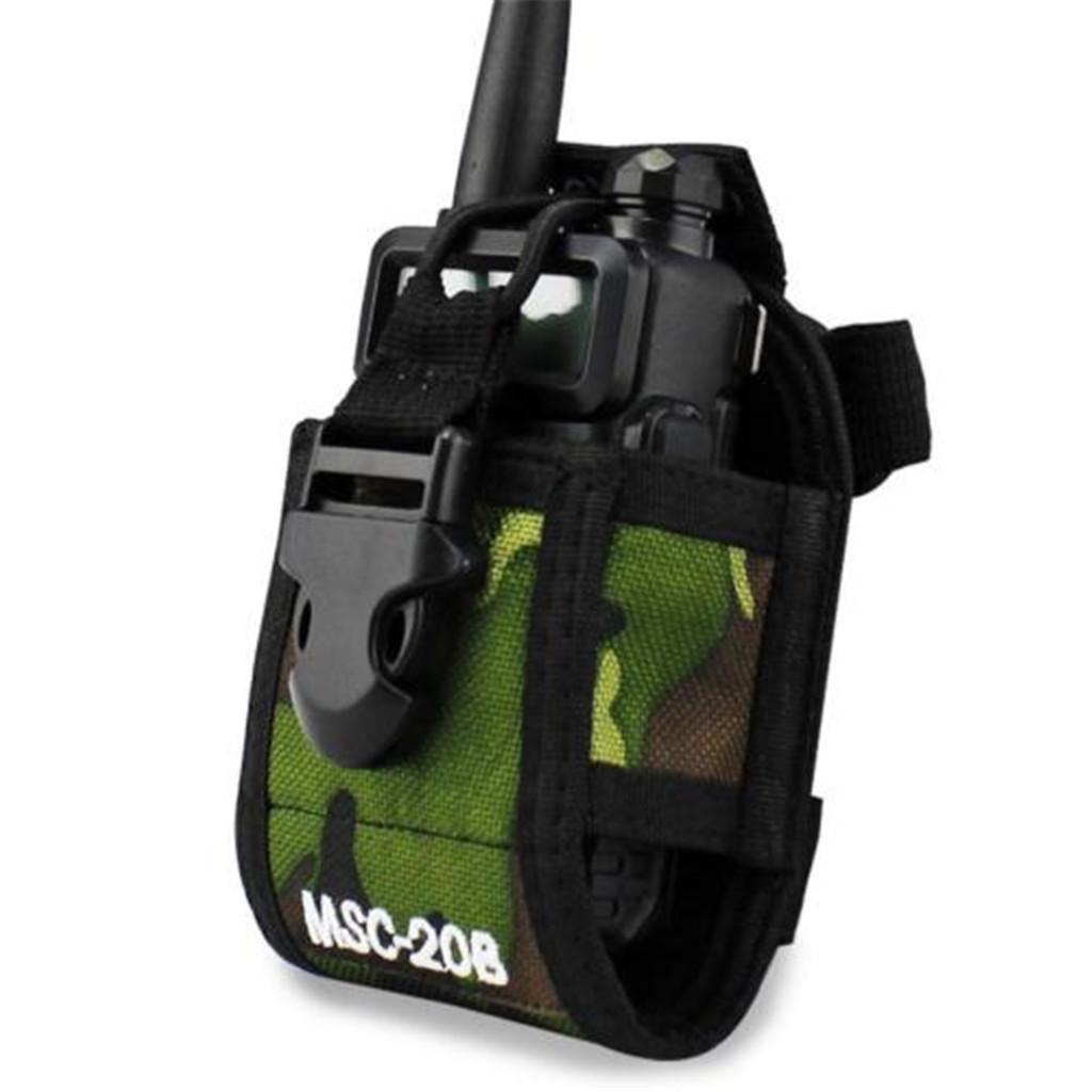 Green MSC-20B 3 In 1 Multi-Function Radio Pouch Bag Holder