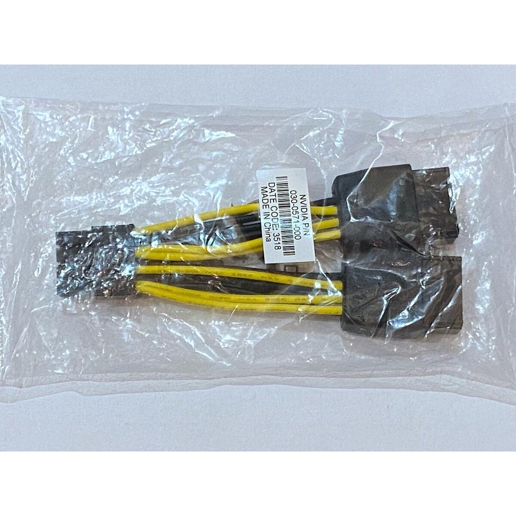 Mới Dây Cáp Nguồn 030-0571 - 000 Cho Nvidia Dual 8 Đồ Họa Tesla K80 M60 M40 P100 V100
