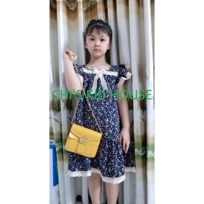 ĐẦM BÔNG CÁNH TIÊN VINTAGE SIÊU ĐẸP CHO BÉ 10-25KG