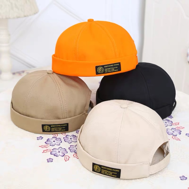 Nón Beanie, Mũ Tròn Nam Nữ, Mũ Không Vành Thủy Thủ Siêu Cá Tính Streetstyle MD09