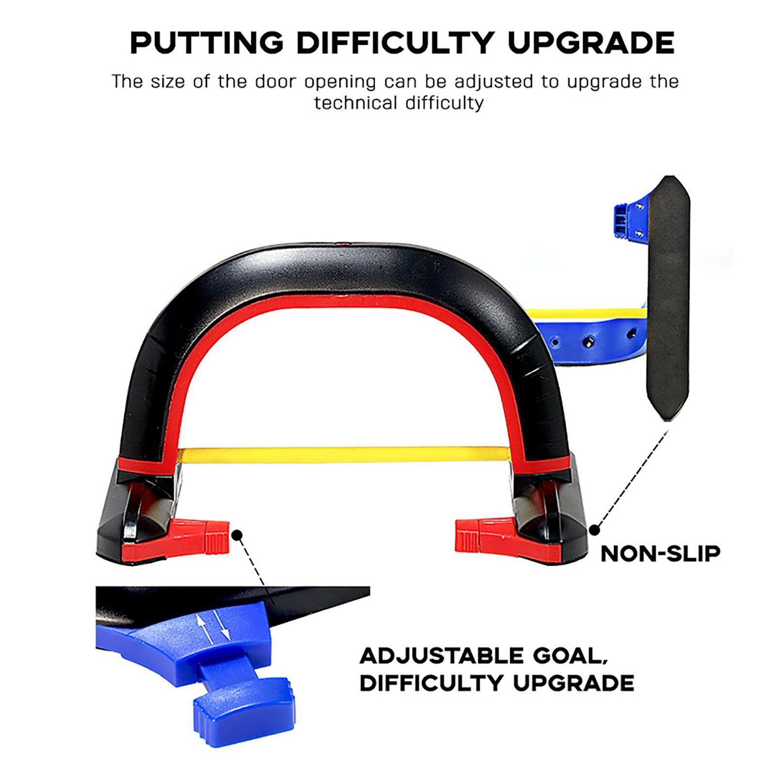 Portable Golf Putting Trainer Golf Training Aid Putting Exerciser for Training Tool