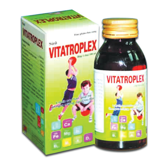 Vitatroplex - Giải pháp cho trẻ biếng ăn, chậm lớn chai 120ml