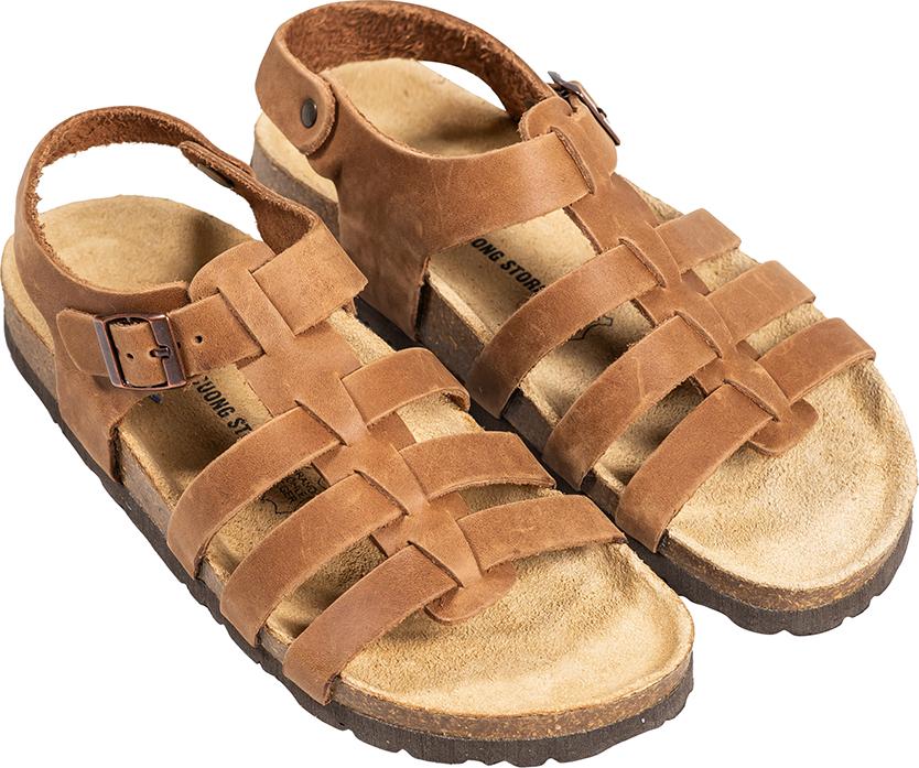 Giày Sandal Nữ Chiến Binh Da Bò Đế Trấu HuuCuong 2176