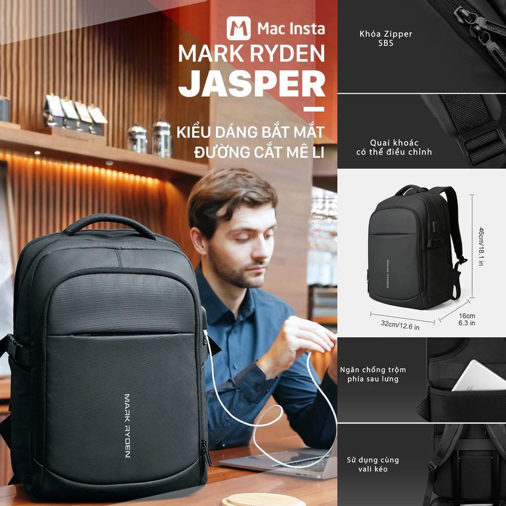 BALO MARK RYDEN ĐA NĂNG JASPER: KHÓA ZIP TIÊU CHUẨN, TIỆN ÍCH TỐI ƯU - Home and Garden