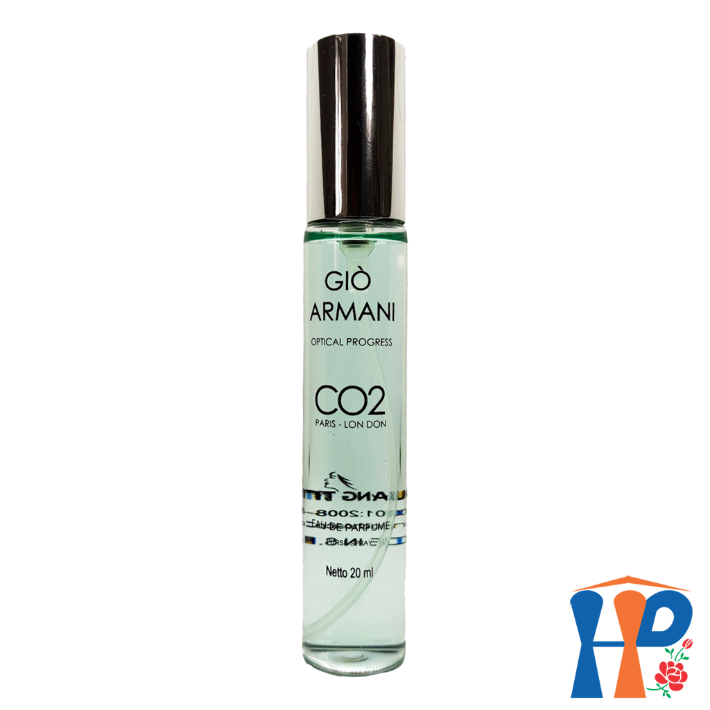 Nước hoa Nam CO2 Giò Ar Eau De Perfume (hương gỗ ấm áp, lưu hương 6 - 10 giờ)