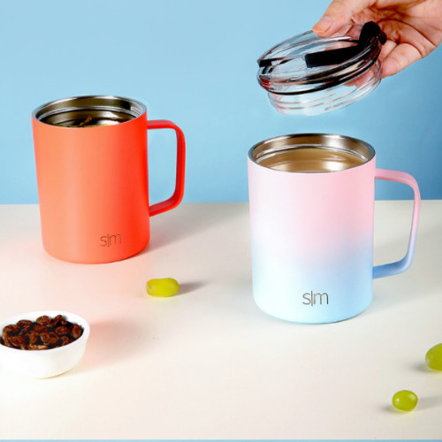 Cốc giữ nhiệt thép không gỉ Simple Modern Scout Coffee Mug With Clear Flip Lid 350ml (12oz)