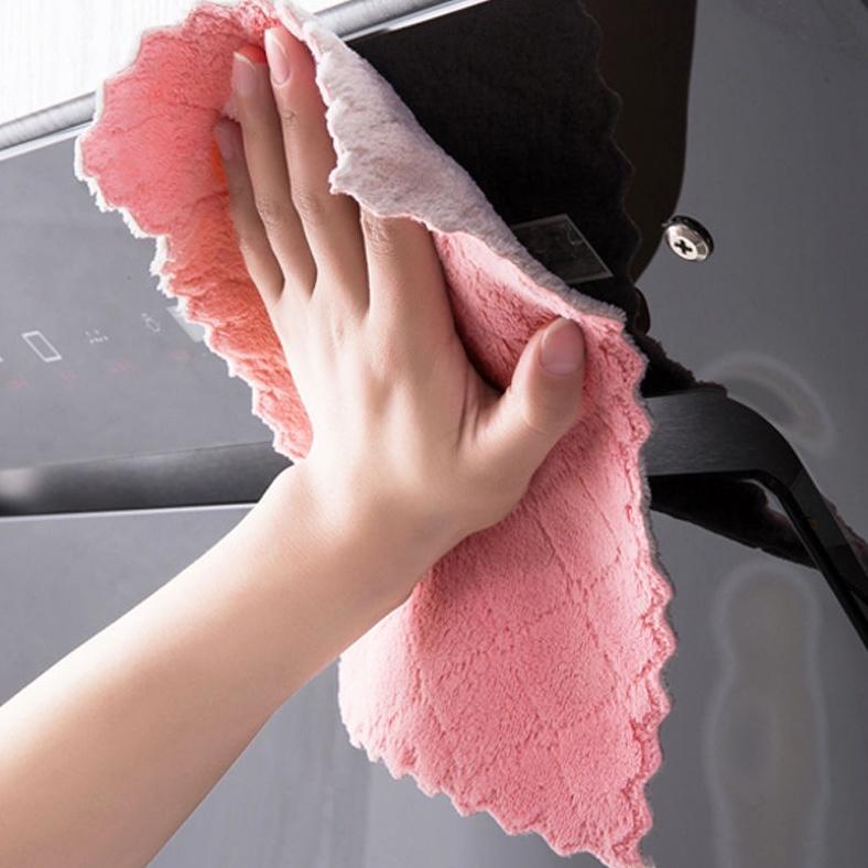 Khăn lau đa năng lau bếp đi phượt siêu thấm hút nước lau bàn bát đĩa