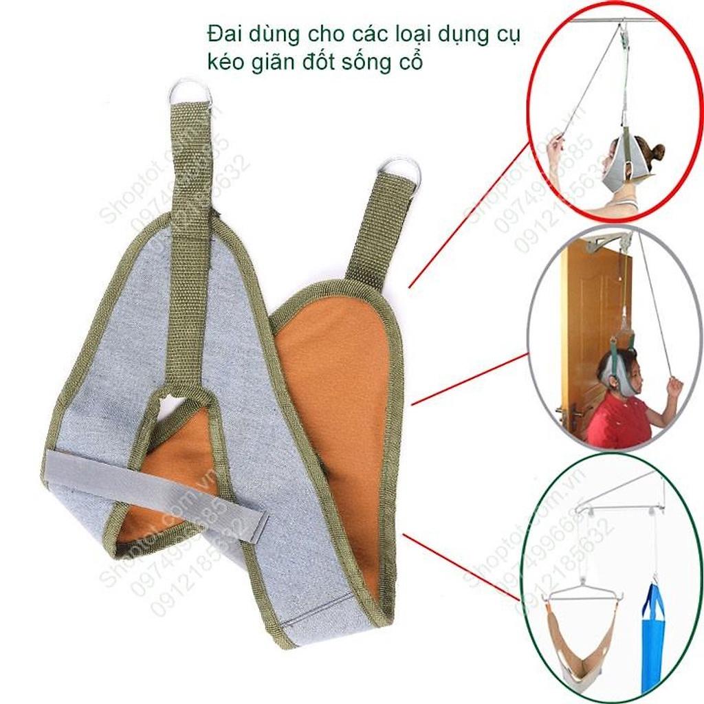 Đai dù cho dụng cụ kéo giãn đốt sống cổ, vật liệu vải dù