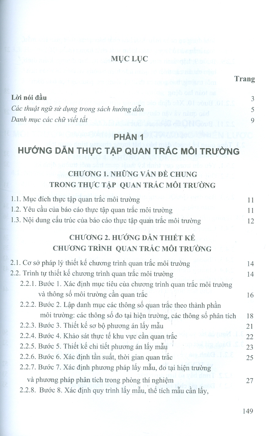 Hướng Dẫn Thực Tập Quan Trắc Và Đánh Giá Tác Động Môi Trường - Trường Đại học Kiến trúc Hà Nội. PGS. TS. Nghiêm Vân Khanh chủ biên, ThS. Tạ Hồng Ánh